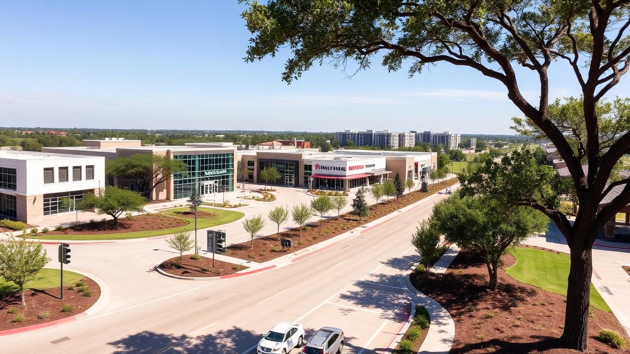 New commercial development in Pearland, TX